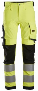 Snickers Spodnie HI-VIS Stretch 6343 