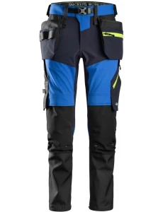 Snickers Spodnie Softshell stretch FlexiWork+ z workami kieszeniowymi 6940 