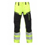 BoSafety Spodnie Urban  o wysokiej widoczności, rozciągliwe w 4 kierunkach Hi-Vis