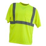 Urgent T-shirt ostrzegawczy żółty 