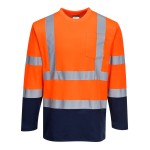 Portwest T-shirt LS S280 ostrzegawcza 